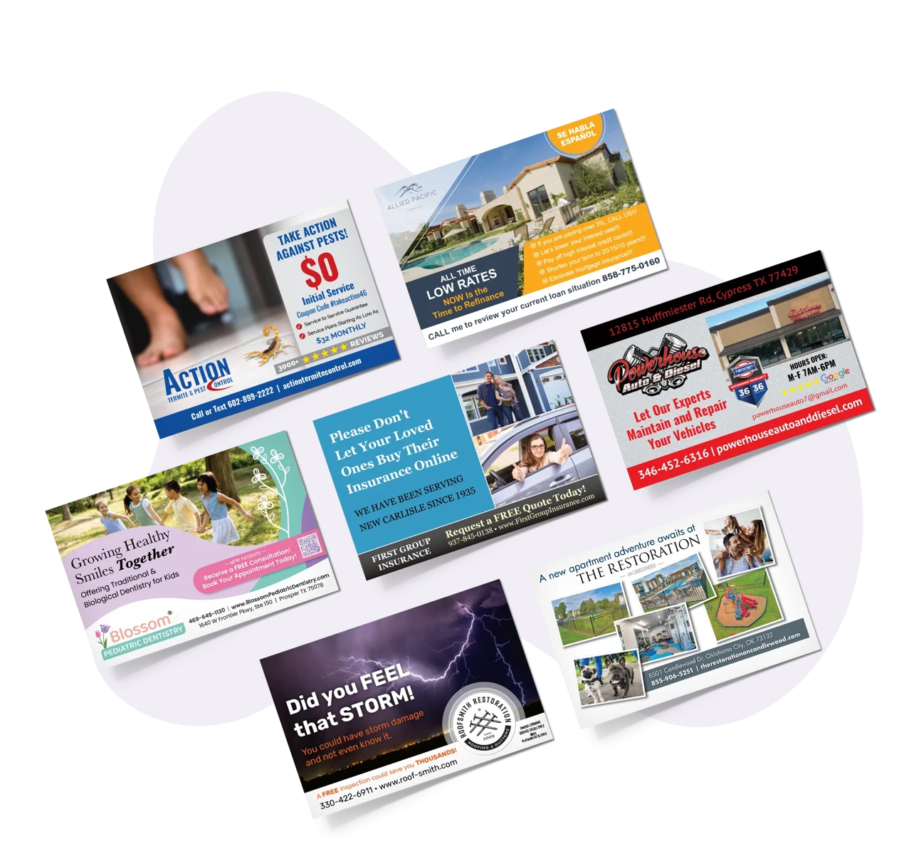 Postcard Printing Direct Mail Marketing Cactus Mailing Company