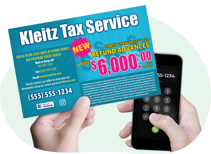 Callling_A_Tax_Service_From _A_Marketing_Postcard