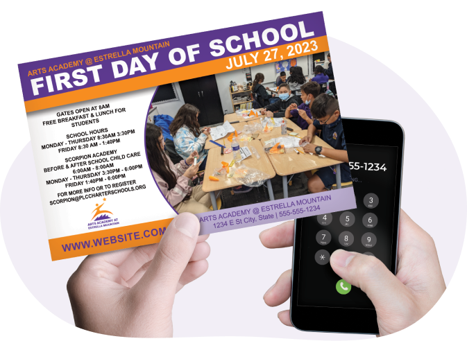 Callling_A_Childcare_Business_From_A_Marketing_Postcard