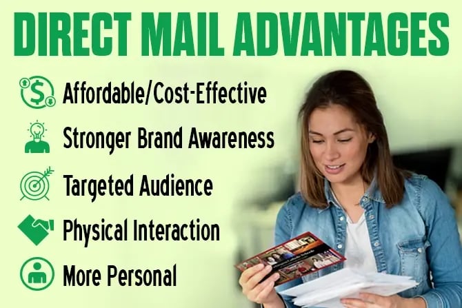 5 advantages of direct mail
