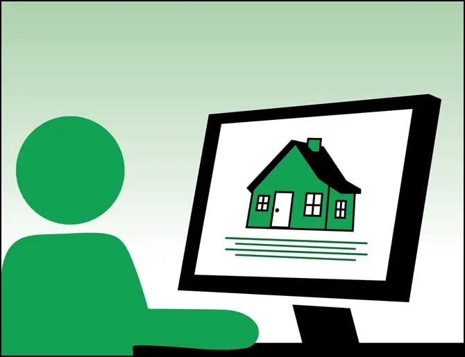 Man on Housing Site