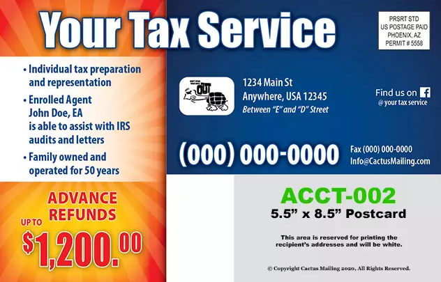 Effective_Accounting_Tax_Service_Marketing_Postcard_Example_4_Back