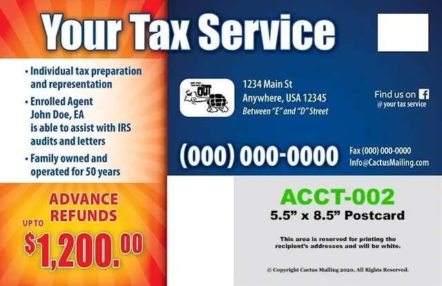 Effective_Accounting_Tax_Service_Marketing_Postcard_Example_4_Back