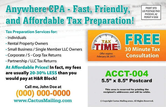 Effective_Accounting_Tax_Service_Marketing_Postcard_Example_5_Back