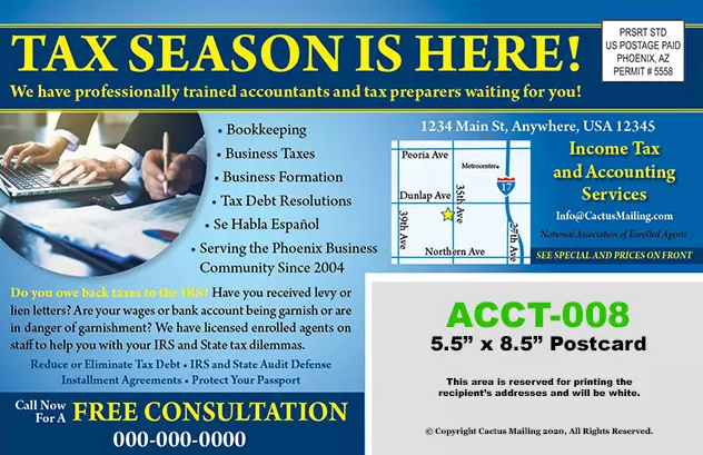 Effective_Accounting_Tax_Service_Marketing_Postcard_Example_8_Back