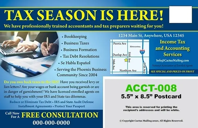 Effective_Accounting_Tax_Service_Marketing_Postcard_Example_8_Back