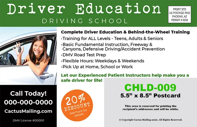 Effective_Childare_Private_School_Marketing_Postcard_Example_5_Back