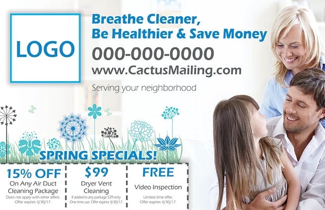 Effective_Cleaning_Service_Marketing_Postcard_Example_2_Front