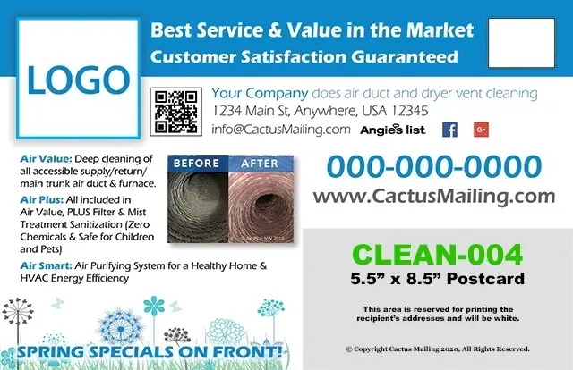 Effective_Cleaning_Service_Marketing_Postcard_Example_2_Back