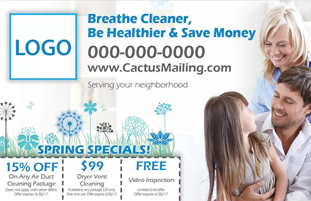 Effective_Cleaning_Service_Marketing_Postcard_Example_2_Front