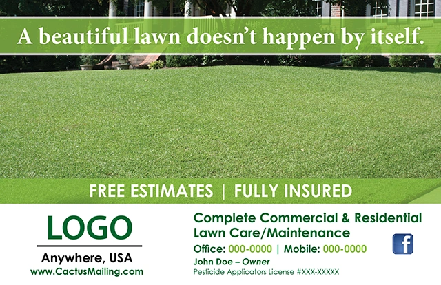 Effective_Landscaping_And_Lawn_Care_Marketing_Postcard_Example_9_Front