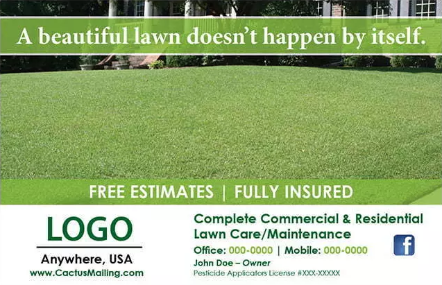 Effective_Landscaping_And_Lawn_Care_Marketing_Postcard_Example_9_Front