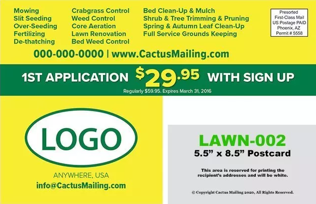 Effective_Landscaping_And_Lawn_Care_Marketing_Postcard_Example_7_Back