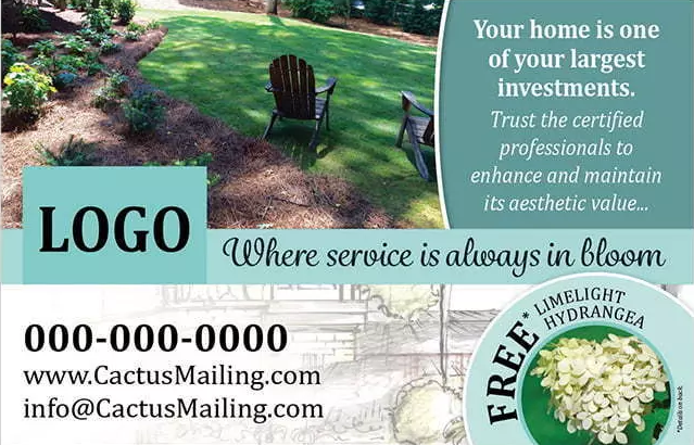 Effective_Landscaping_And_Lawn_Care_Marketing_Postcard_Example_8_Front