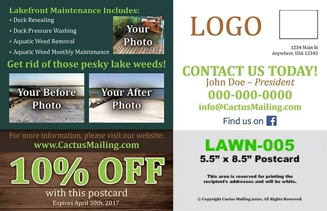 Effective_Landscaping_And_Lawn_Care_Marketing_Postcard_Example_4_Back