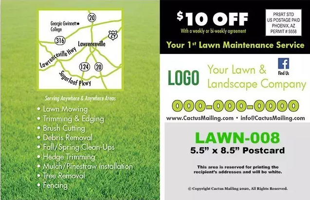 Effective_Landscaping_And_Lawn_Care_Marketing_Postcard_Example_5_Back