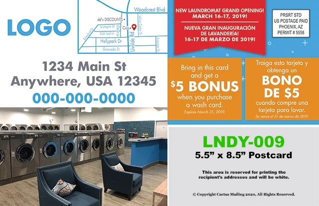 Effective_Dry_Cleaner_Laundromat_Marketing_Postcard_Example_8_Back