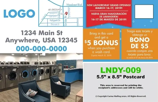 Effective_Dry_Cleaner_Laundromat_Marketing_Postcard_Example_8_Back