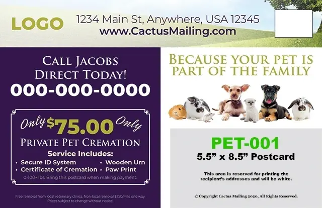 Effective_Veterinary_And_Pet_Service_Marketing_Postcard_Example_5_Back