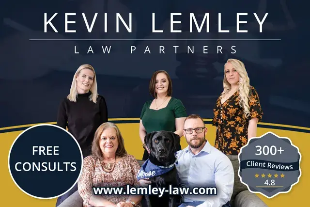 An example of the front of a direct mail postcard for an orthodontist's officeAn example of the front of a direct mail postcard for a law office