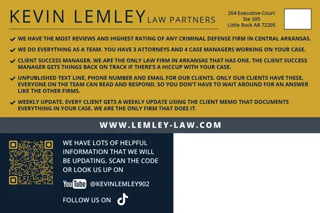 An example of the back of a direct mail postcard for an orthodontist's officeAn example of the front of a direct mail postcard for a law office