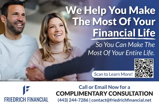 An example of the front of a direct mail postcard for a financial advisor