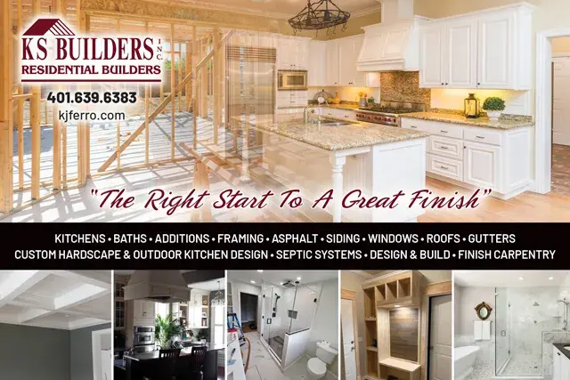 An example of the front of a direct mail postcard for a remodeling company