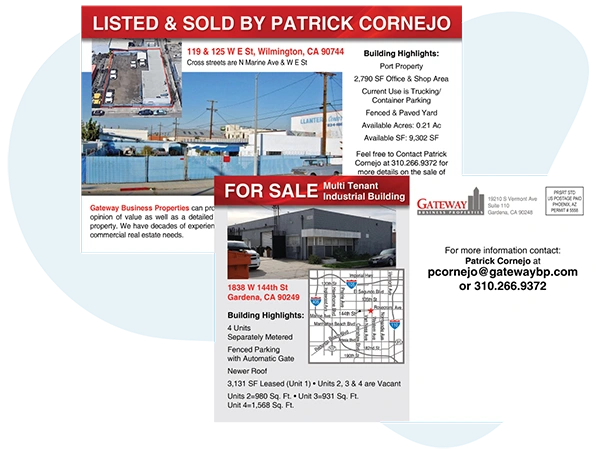 Effective Commercial Real Estate Direct Mail Postcards