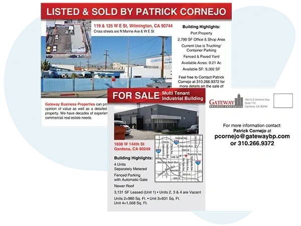 Effective Commercial Real Estate Direct Mail Postcards