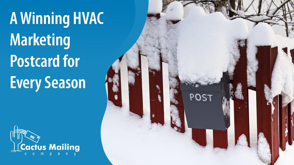 A Winning HVAC Marketing Postcard for Every Season