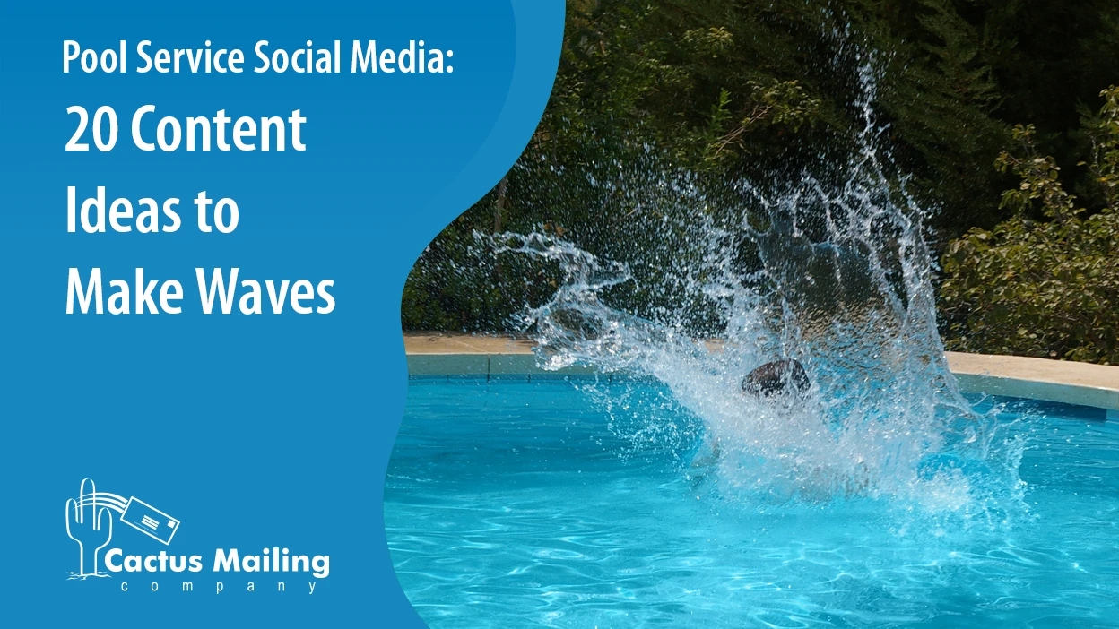 Pool Service Social Media: 20 Content Ideas to Make Waves