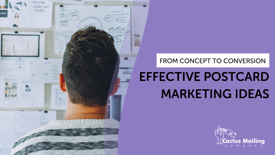 From Concept to Conversion: Effective Postcard Marketing Ideas