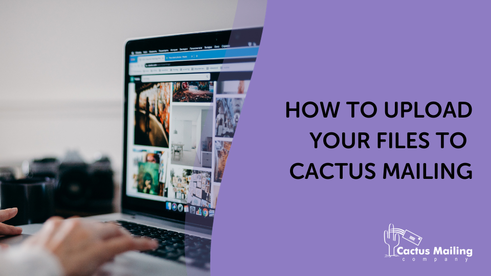 How To Upload Your Files to Cactus Mailing